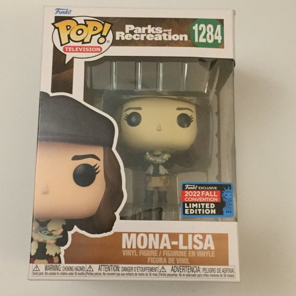 NEW Parks & Recreation Filibuster Leslie Mona-Lisa Funko Pop Figures - Picture 9 of 15